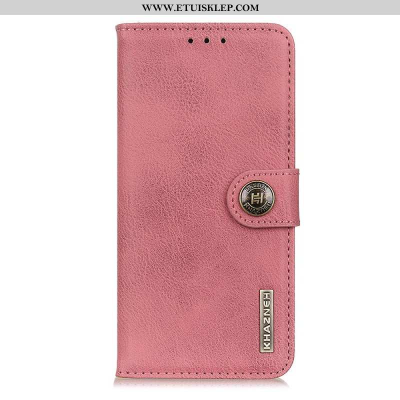 Etui Folio do Samsung Galaxy M32 Imitacja Skóry Khazneh